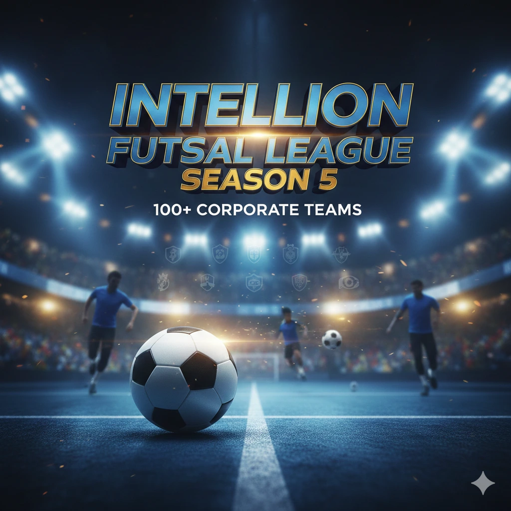 Intellion Futsal League Season 5 unites 100+ Corporate Teams Across Cities